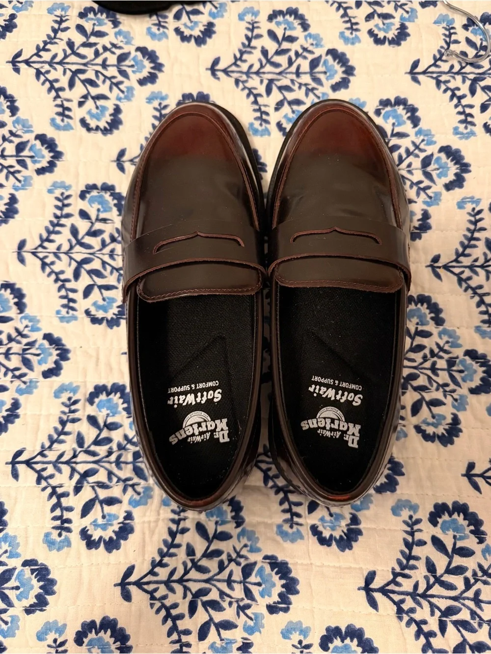 Like new dr martens brown loafers